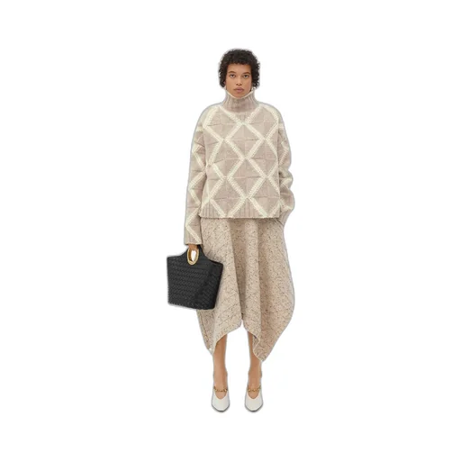 Wool Argyle Intarsia Jumper