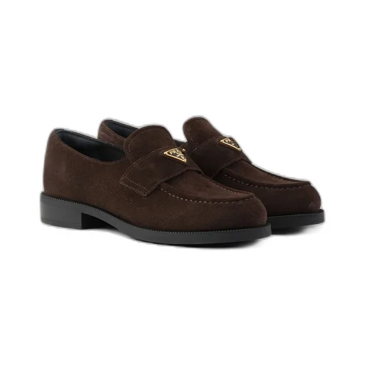 Suede loafers