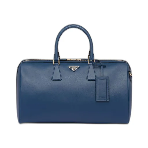 Saffiano leather travel bag