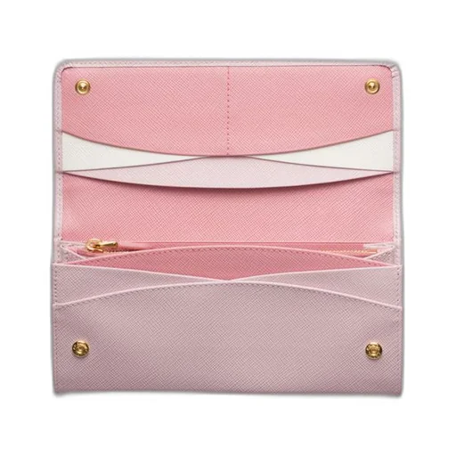 Large Saffiano Leather Wallet