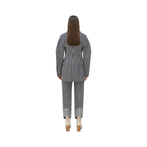 Striped Cotton Drill Jacket