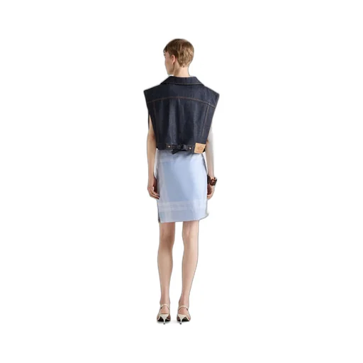 Selvedge denim vest