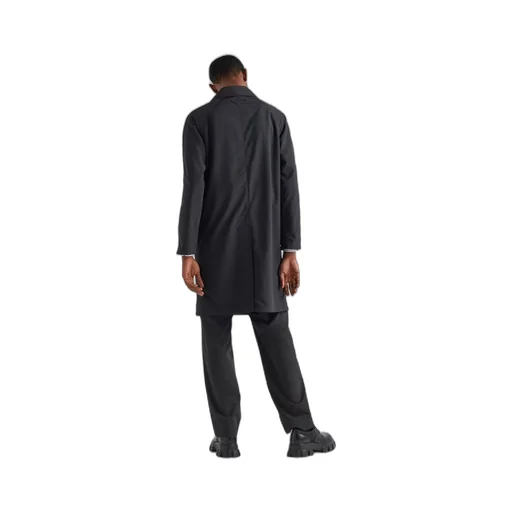 Wool blend coat