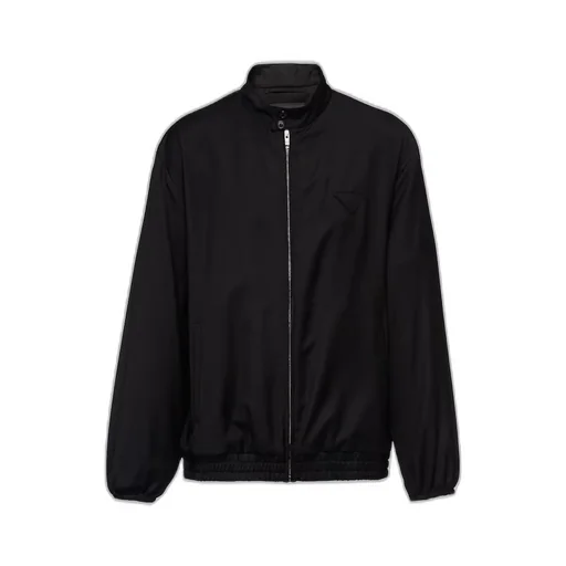 Wool blouson jacket