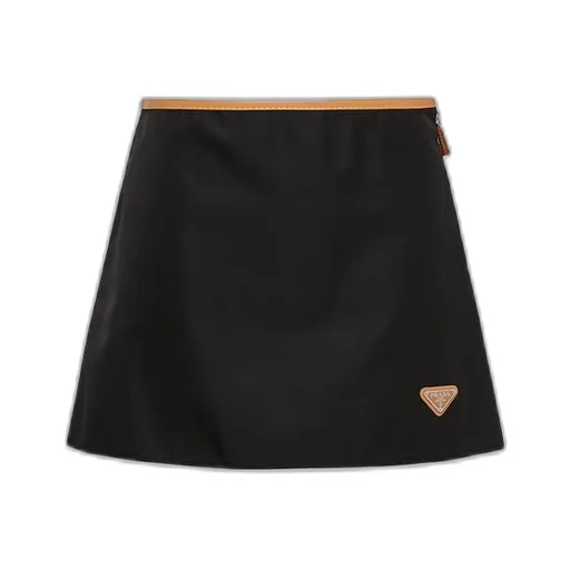 Re-Nylon miniskirt