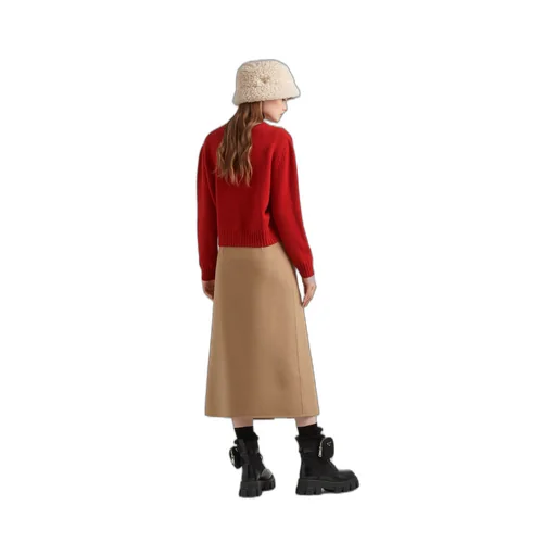 Wool and cashmere crew-neck sweater
