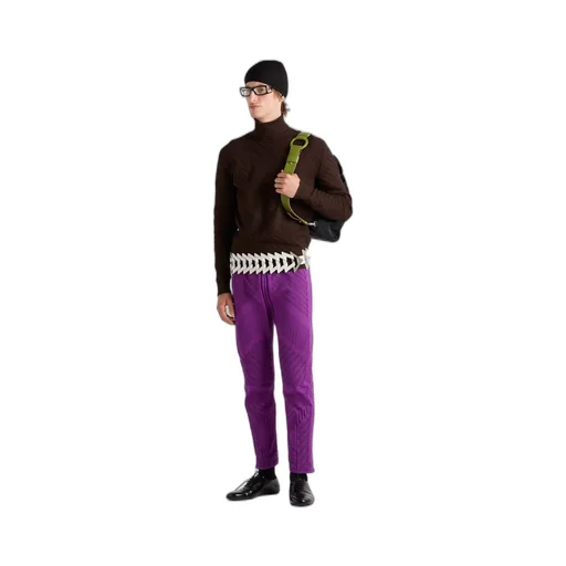 Re-Nylon turtleneck sweater