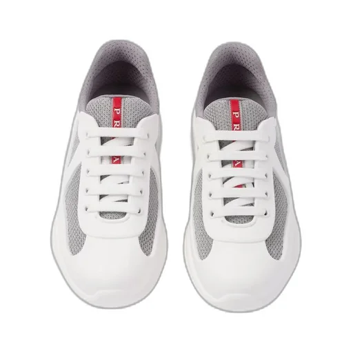 Prada America's Cup Soft rubber and bike fabric sneakers