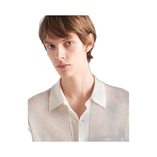 Silk and cotton cardigan