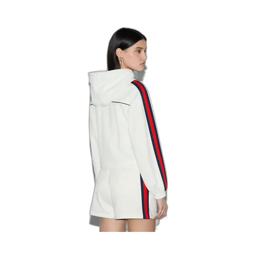 Technical jersey zip jacket with Web