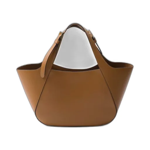 Prada medium leather tote bag