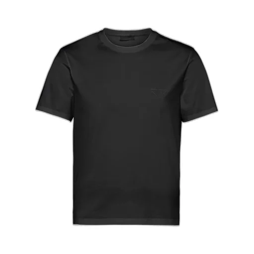 Stretch cotton T-shirt