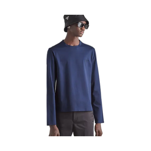 Stretch cotton T-shirt