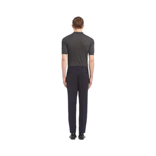 Light stretch wool pants