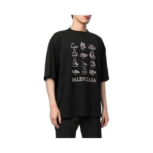 Casual Printing Large T-Shirt