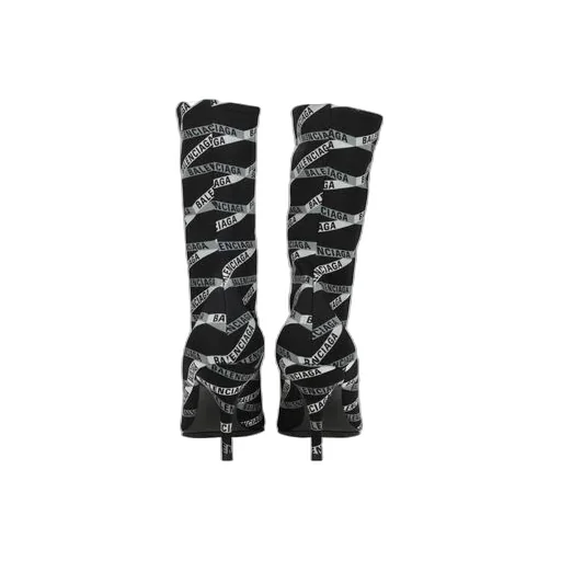 80mm Monogram Logo Spandex Boot