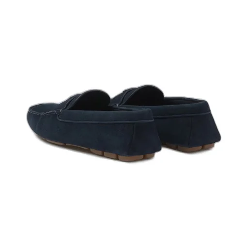 Suede driving shoes