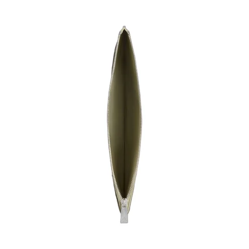 Intrecciato Oblique Zipped Pouch