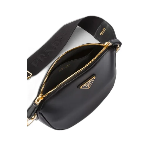Leather mini shoulder bag