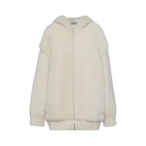 Cashmere hoodie cardigan