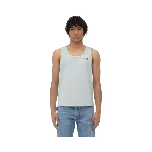 Jersey Rib Leather Tank Top