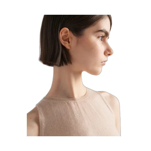 Cashmere tank top