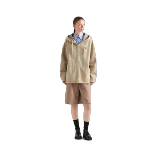 Cotton fleece Bermudas