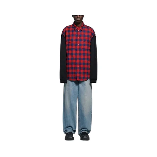 Long-Sleeved Shirt Red
