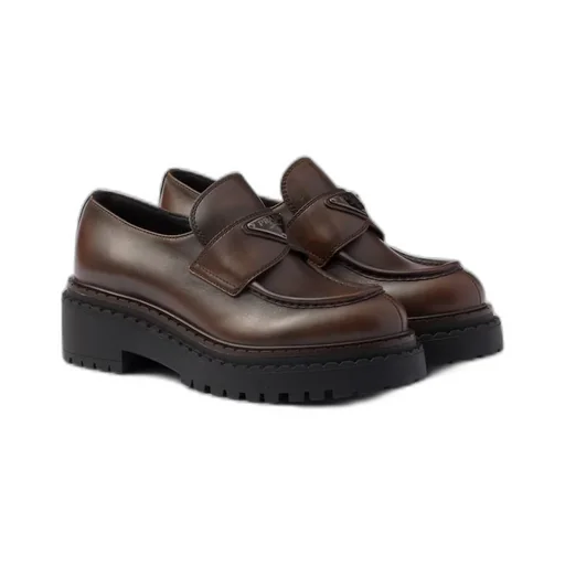 Leather loafers