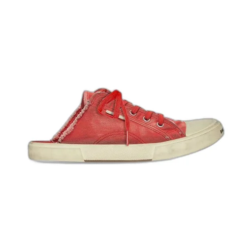 Paris Trainers Mule Red
