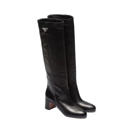 Leather boots