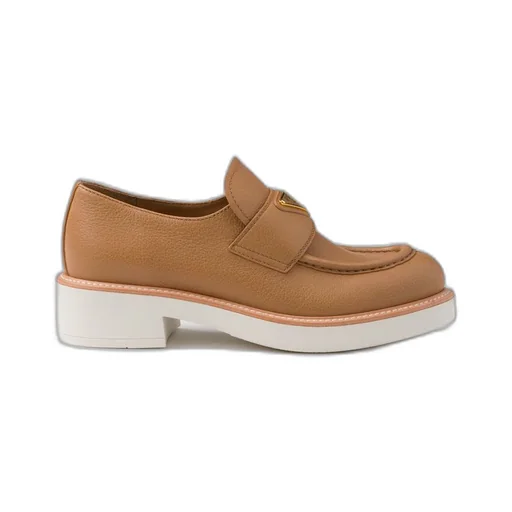 Leather loafers