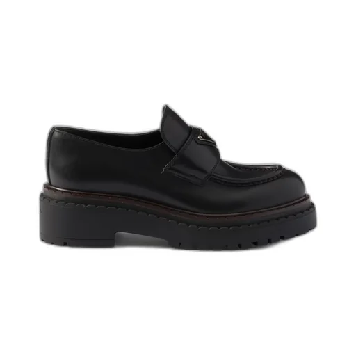 Leather loafers