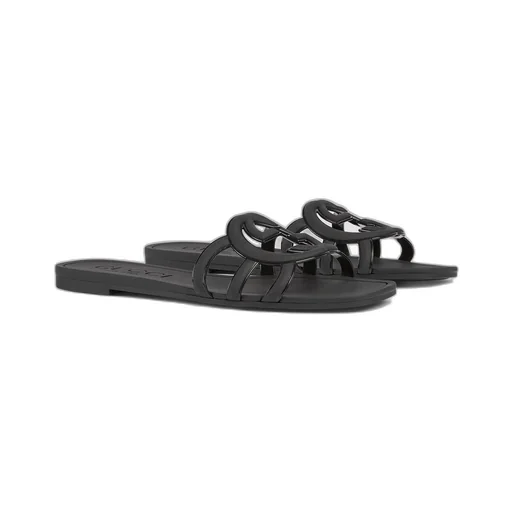 Women's Interlocking G slide sandal