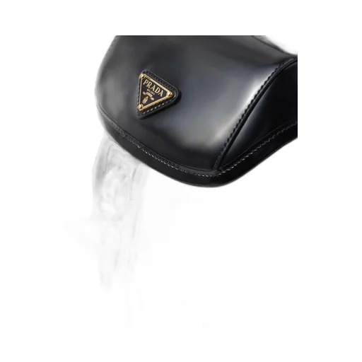 Medium Re-Nylon and brushed leather backpack