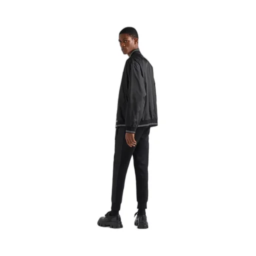 Sweatpants with Re-Nylon details