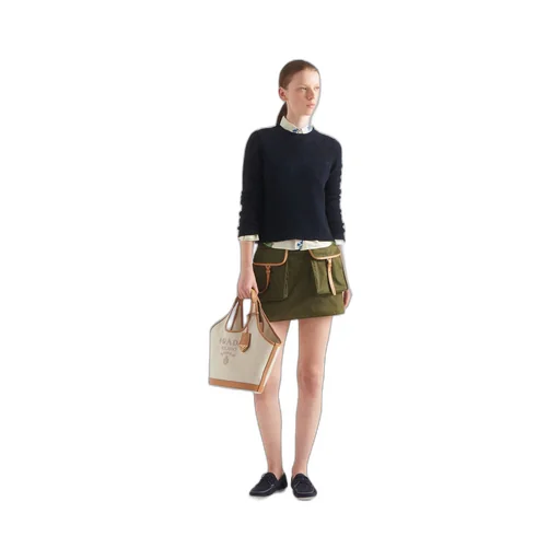 Re-Nylon miniskirt