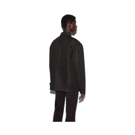 Technical cotton jacket