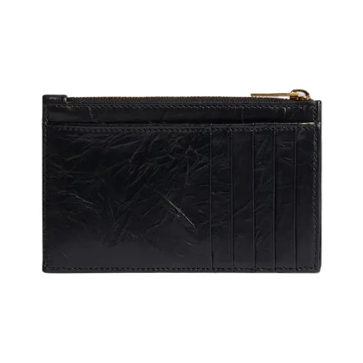 Crush Long Coin And Card Holder Quilted