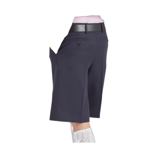 Gabardine Bermuda shorts