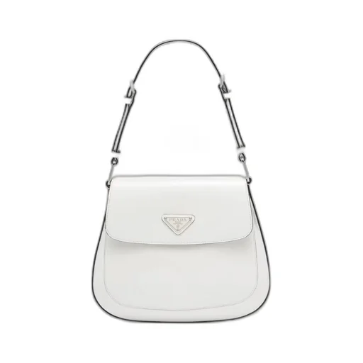 Prada Cleo brushed leather shoulder bag