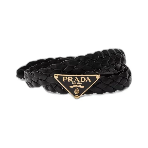 Nappa leather belt