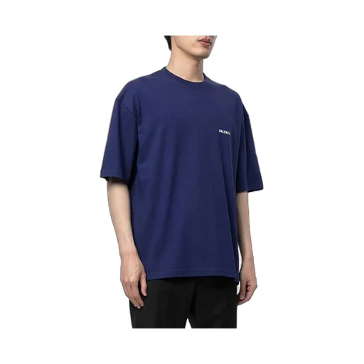 Logo Round Neck Pullover T-Shirt