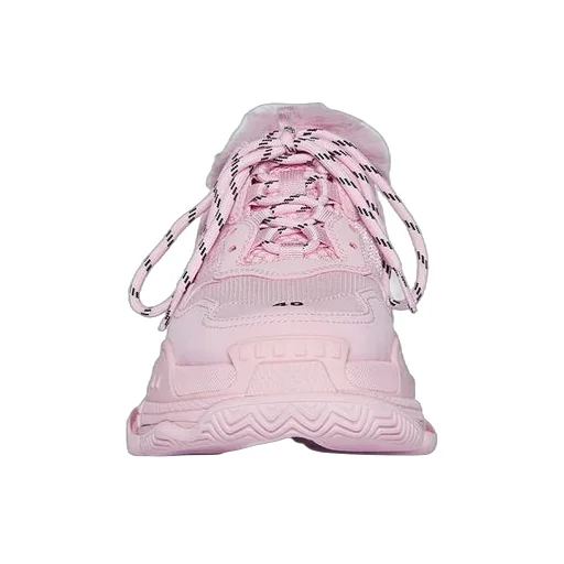 Triple S Sneaker Fake Fur