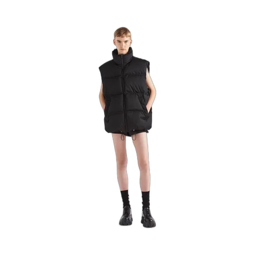 Oversized Re-Nylon down vest