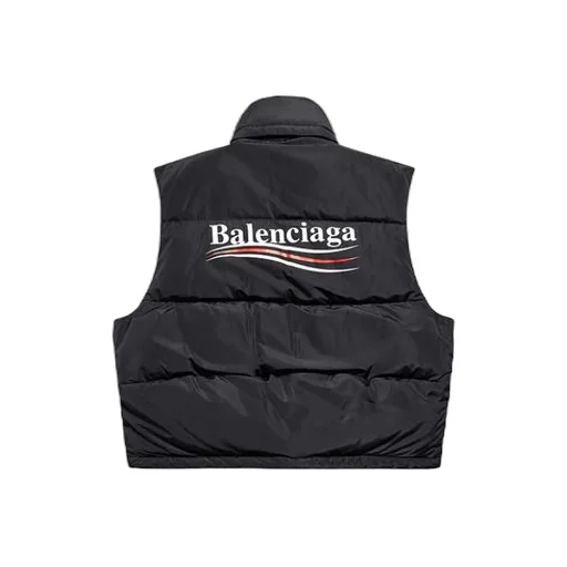 Political Campaign Cocoon Puffer Vest