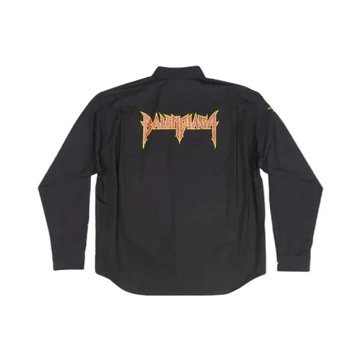 Metallica Long Sleeve Shirt Oversized Fit