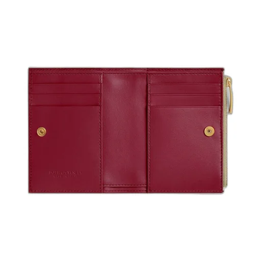 Intrecciato Small Bi-Fold Wallet