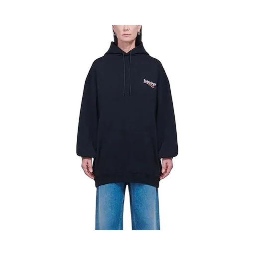 Printing Hoodie Black