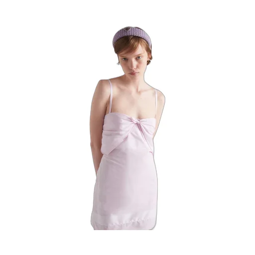 Cotton mini-dress